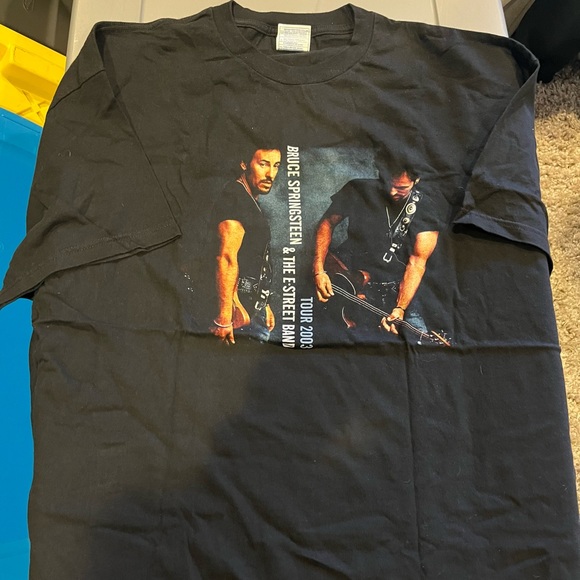 Bruce Springsteen 2003 Tour Vintage Shirt Size XXL - Picture 1 of 4